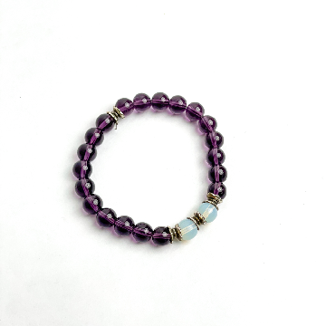 Amethyst Opal Harmony Bracelet