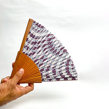 Mystic Mosaic Hand Fan
