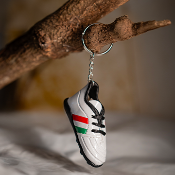 Mini Soccer Shoe Keychain