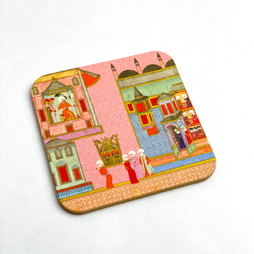 Ottoman Splendor Coaster - The Pink Garden