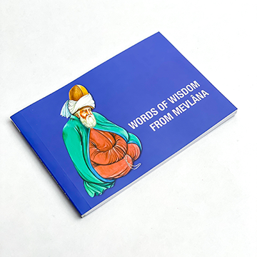 Words of Wisdom from Mevlana (blue)