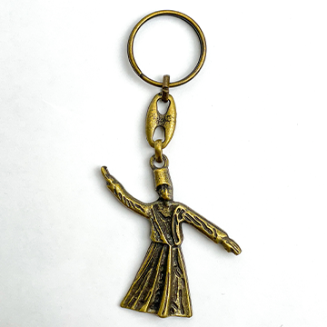 Whirling Dervish key chain