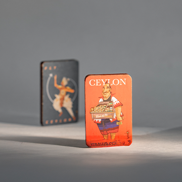 Ceylon Tea Merchant – Vintage Trading Card
